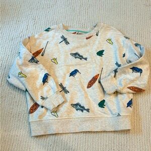 Mini Boden boys camping/outdoor sweater